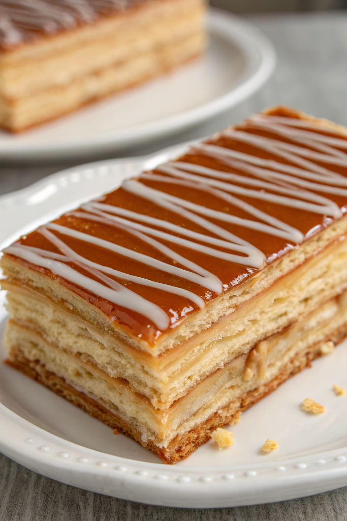 Apple Mille Feuille with Vanilla Custard Recipe