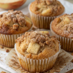 Apple Muffins with Crumb Topping