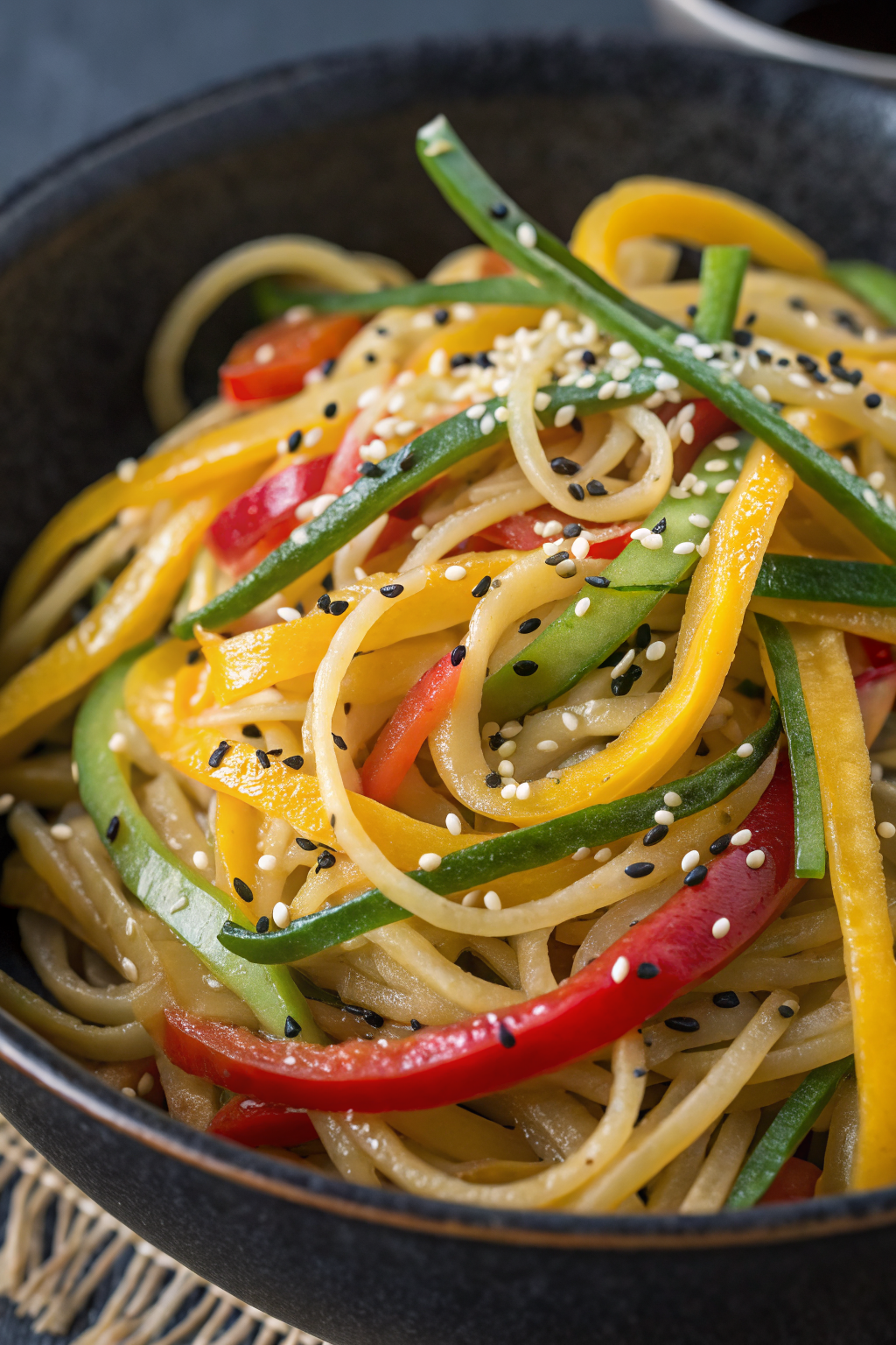 Asian Zucchini Noodles Recipe
