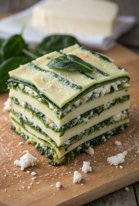 Baked Zucchini Spinach and Feta Casserole Recipe