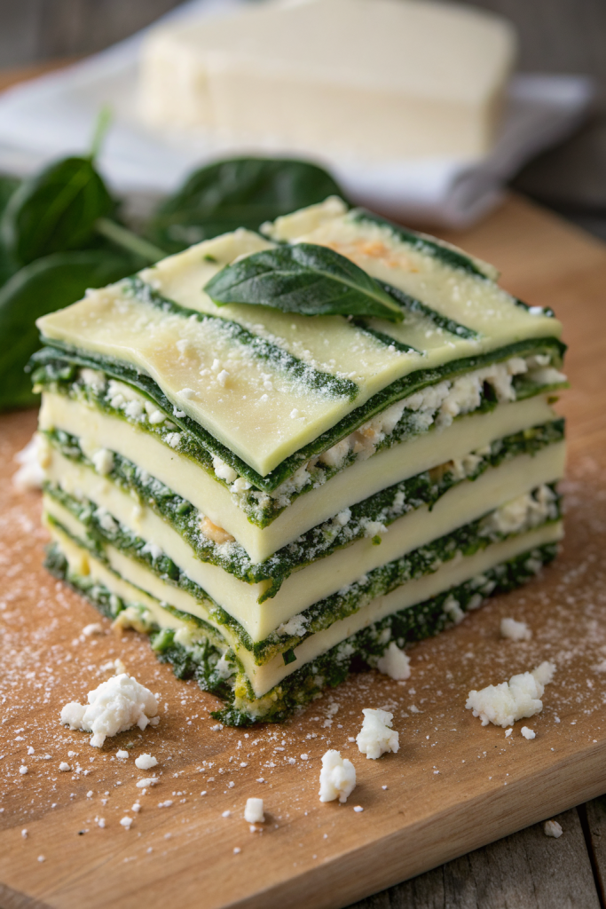 Baked Zucchini Spinach and Feta Casserole Recipe