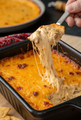 Buffalo Chicken Dip Stove Top
