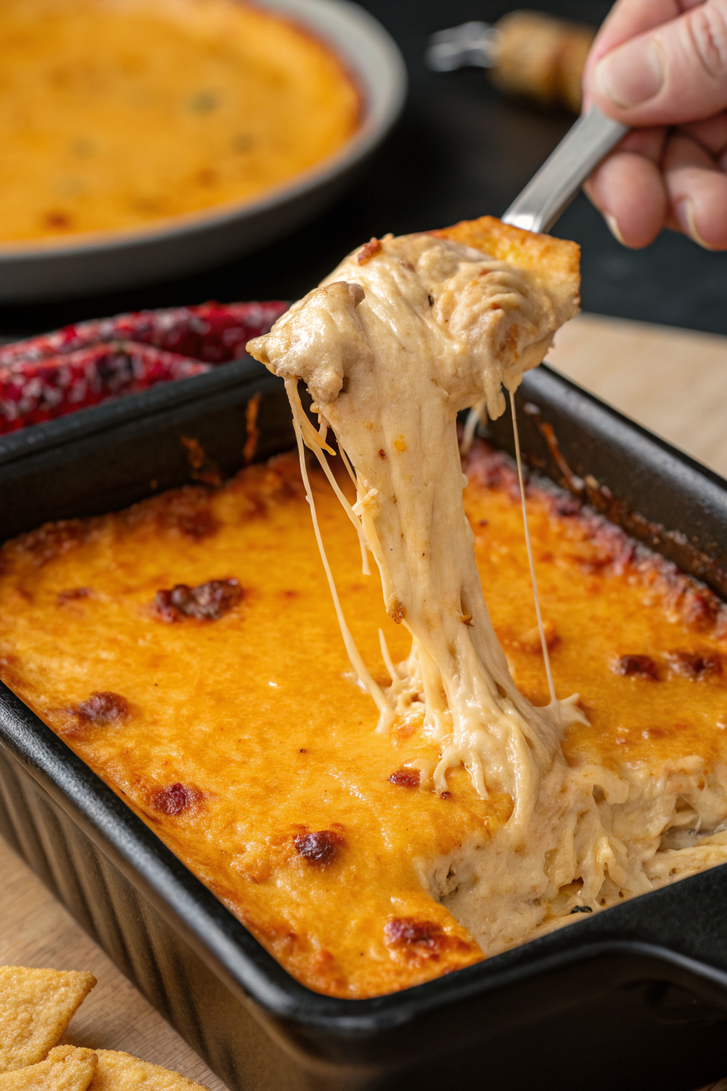 Buffalo Chicken Dip Stove Top