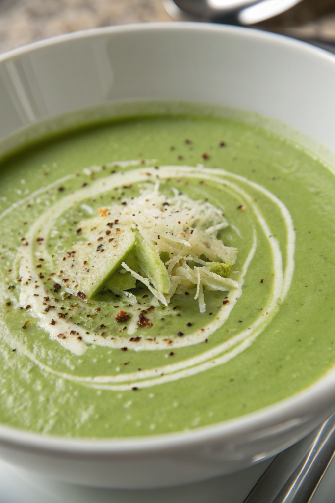 Creamy Italian Potato and Zucchini Soup