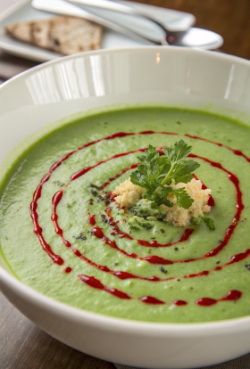 Creamy Zucchini Soup (30 mins)