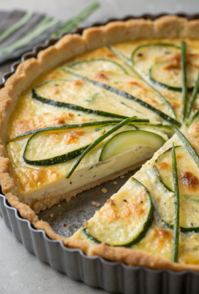 Crustless Zucchini Quiche Recipe