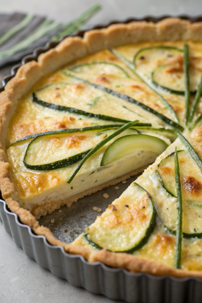 Crustless Zucchini Quiche Recipe