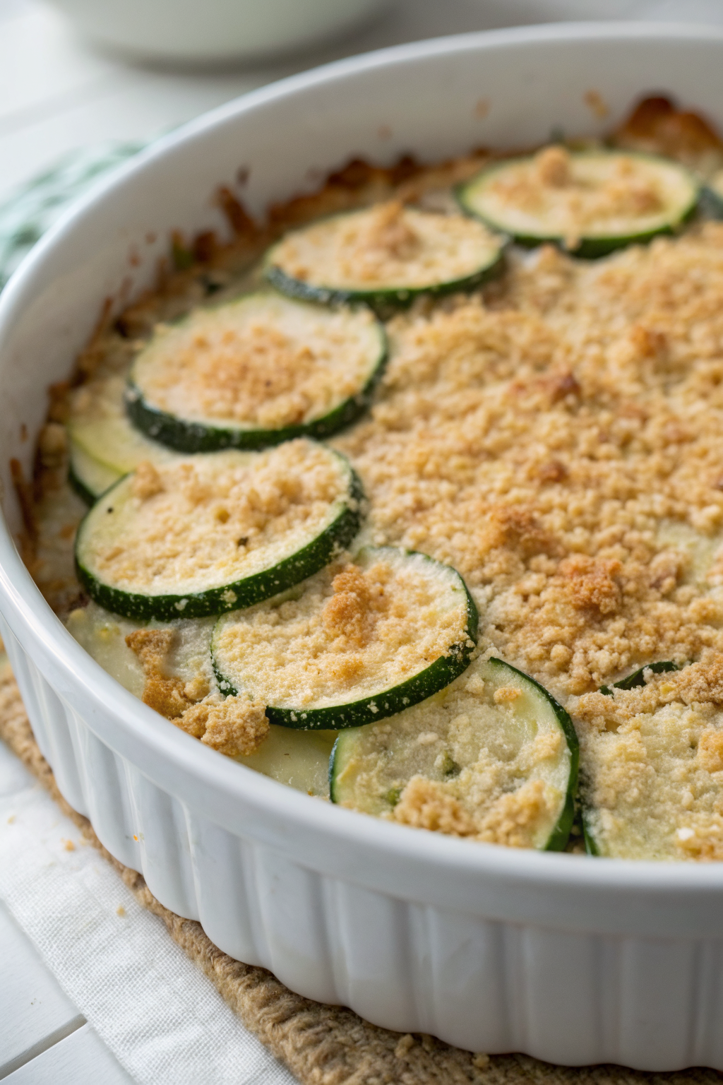 Easy Cheesy Zucchini Casserole Recipe