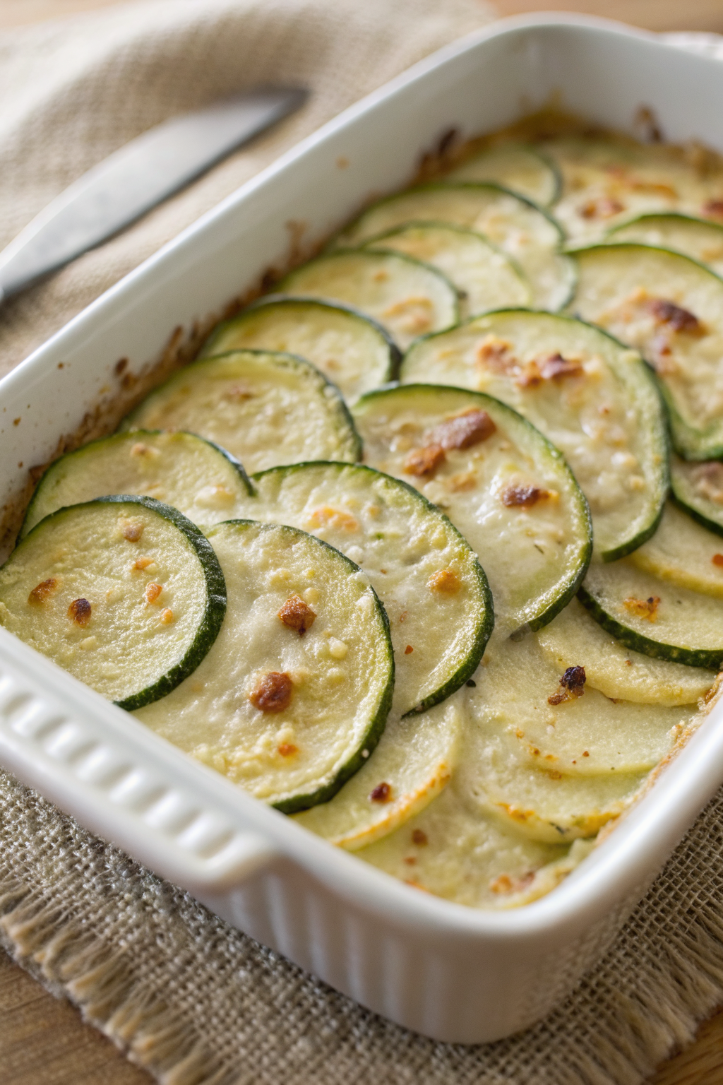 Easy Zucchini Au Gratin Recipe