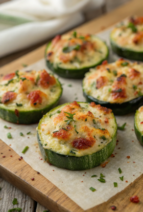 Easy Zucchini Garlic Bites Recipe