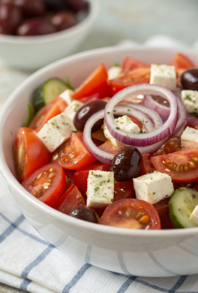 Greek Zucchini Salad