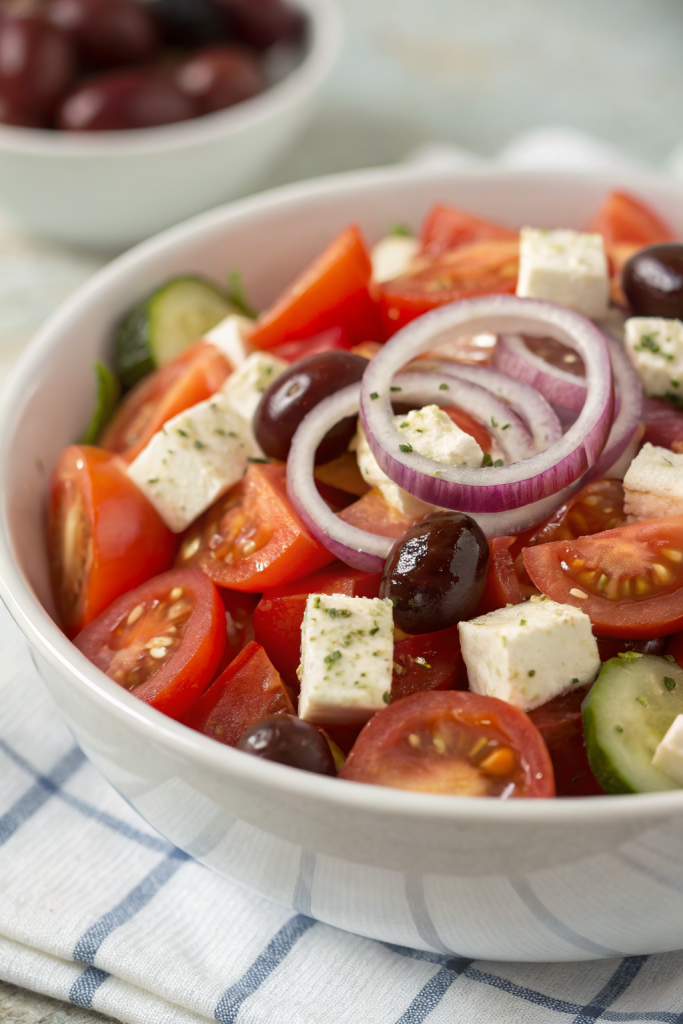 Greek Zucchini Salad