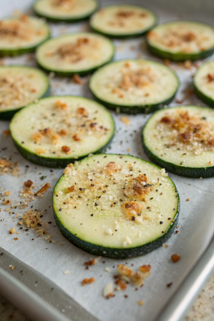 Low Calorie Zucchini Chips