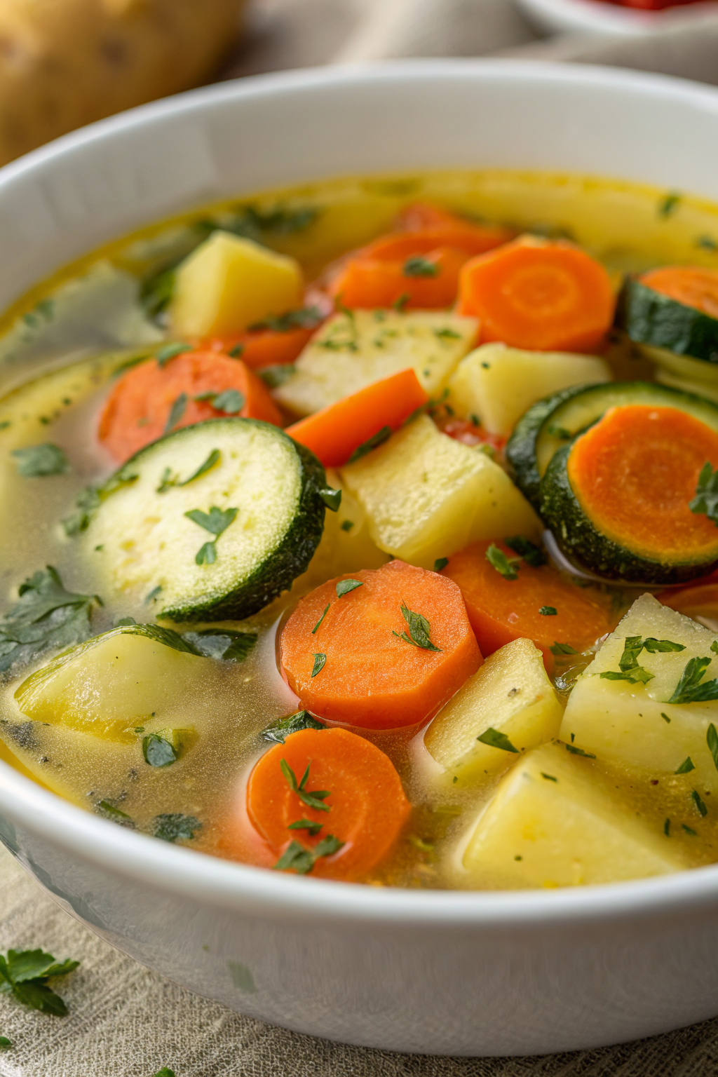 Potato Zucchini Soup Recipe