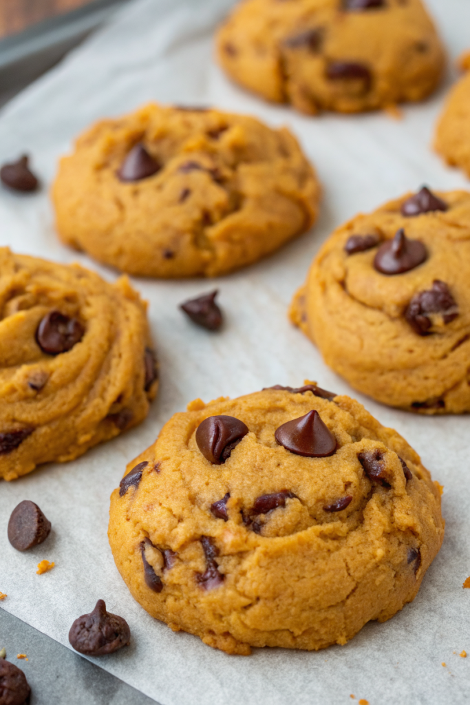 Pumpkin Chocolate Chip Cookies Recipe