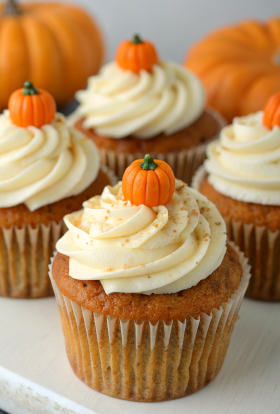 Pumpkin Cupcakes Recipe