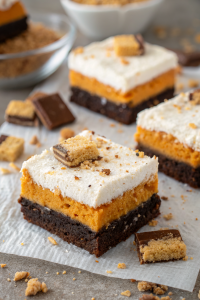 Pumpkin S'mores Bars Recipe