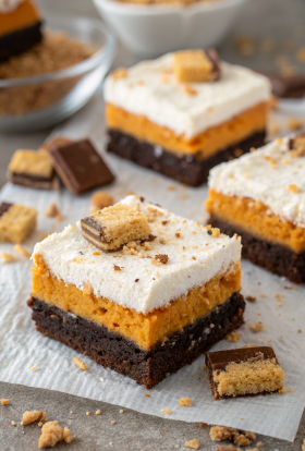 Pumpkin S'mores Bars Recipe