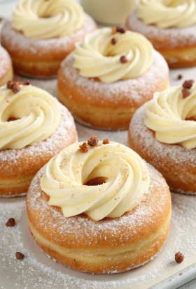 Pumpkin Spice Cheesecake Doughnuts Recipe