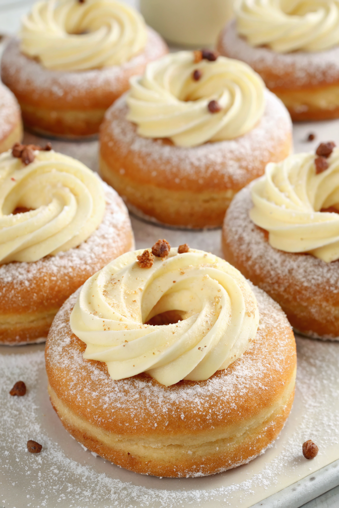 Pumpkin Spice Cheesecake Doughnuts Recipe