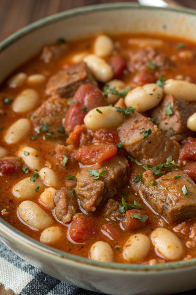 Slow Cooker Baked Beans Recipe