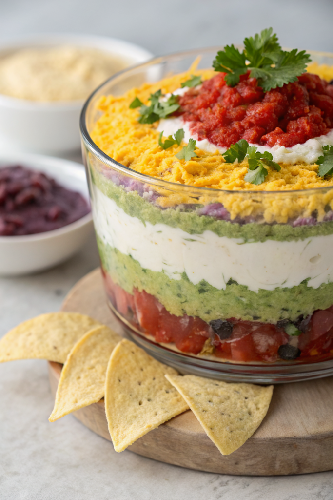 Taco Dip with Salsa