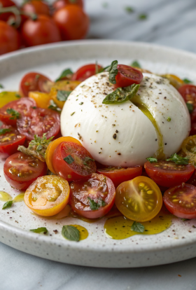 Tomato Burrata Salad