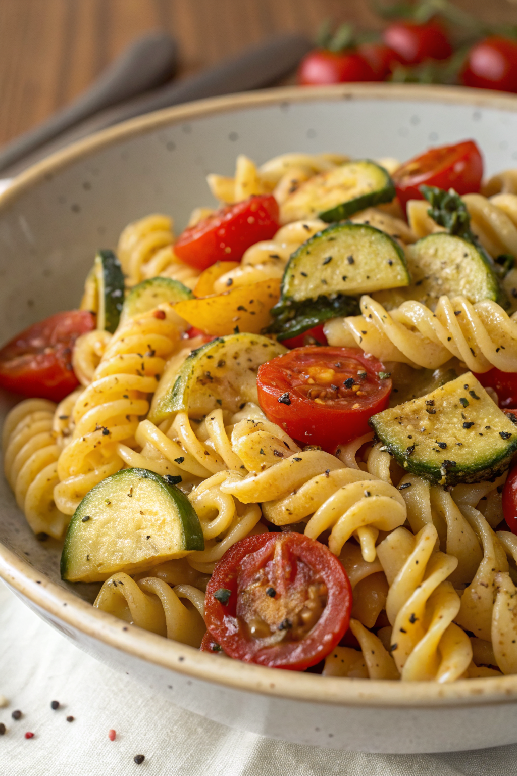 Tomato Zucchini Pasta Recipe