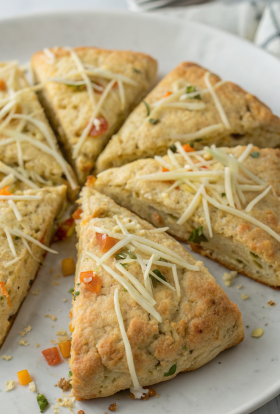 Zucchini Cheddar Scones Recipe