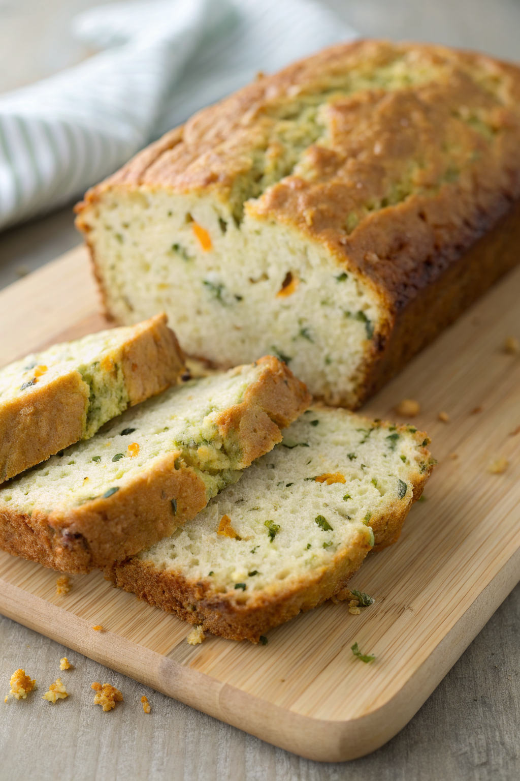 Zucchini Cheese Bread