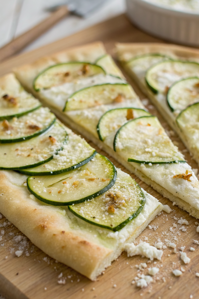 Zucchini Grilled Pizza Recipe