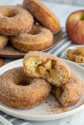 Apple Pie Doughnuts Recipe
