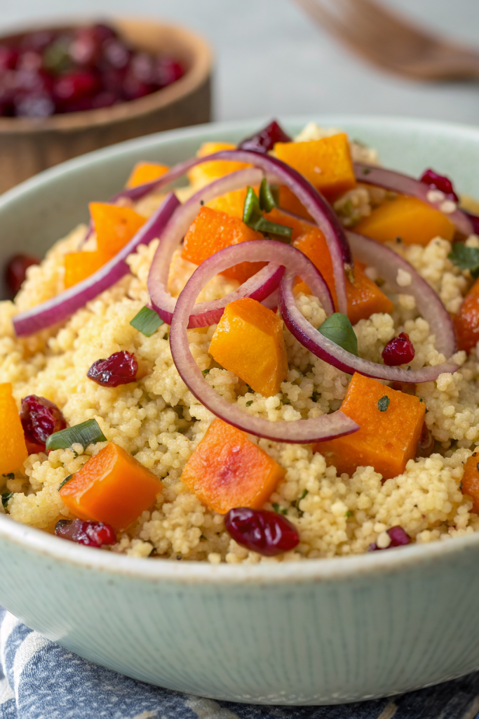 Autumn Pearl Couscous Salad Recipe