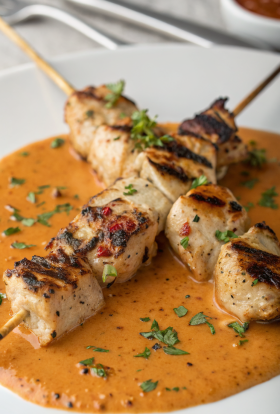 Bang Bang Chicken Skewers Recipe