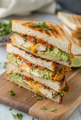 Chicken Avocado Melt Sandwich Recipe