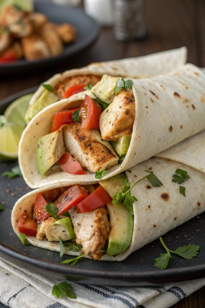Chicken Avocado Ranch Burritos Recipe
