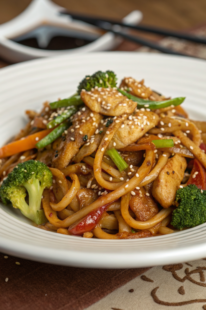 Chicken Teriyaki Noodles Recipe