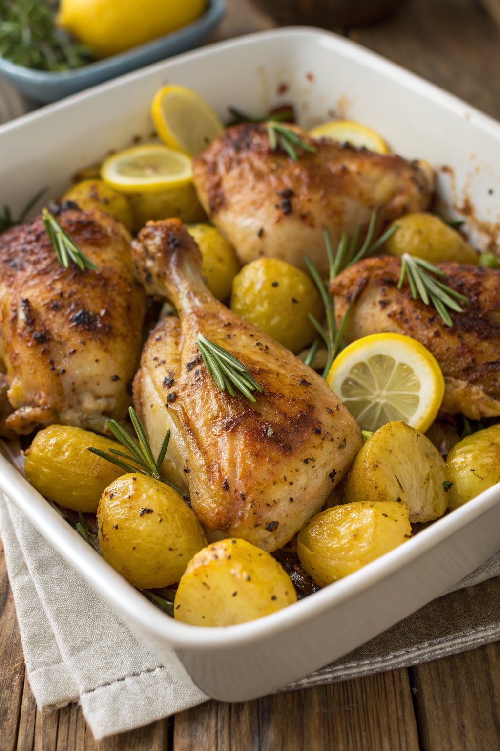 Chicken Thighs and Potatoes
