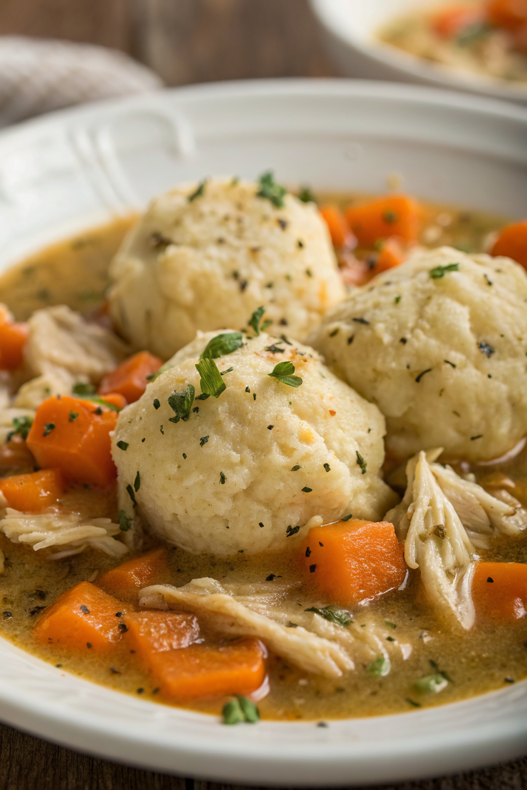Chicken and Pumpkin Dumplings Recipe