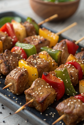 Chinese chicken on a stick Recipe