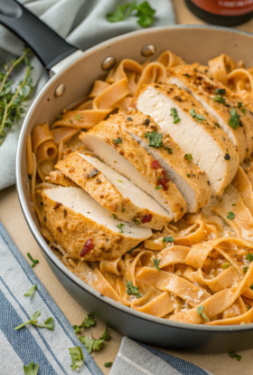 Creamy Cajun Chicken Pasta Recipe