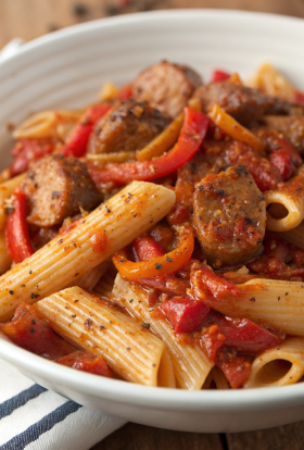 Creamy Cajun Sausage Pasta Recipe