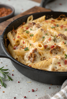 Creamy Spaghetti Chicken Recipe