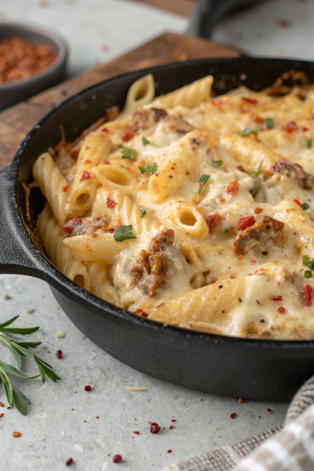 Creamy Spaghetti Chicken Recipe
