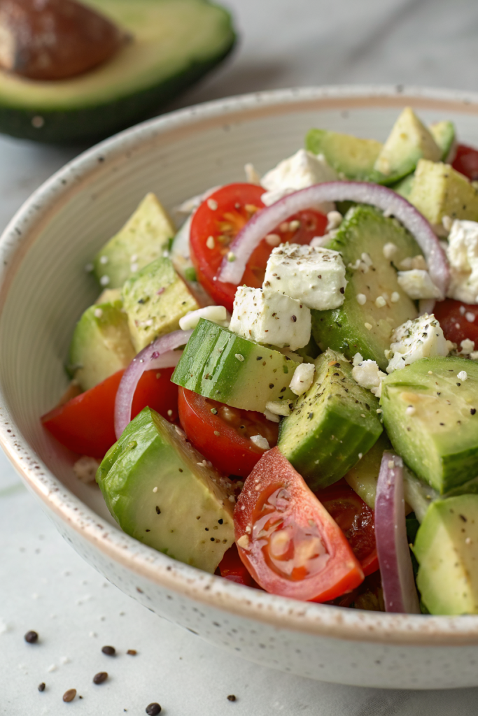 Cucumber Avocado Salad Recipe