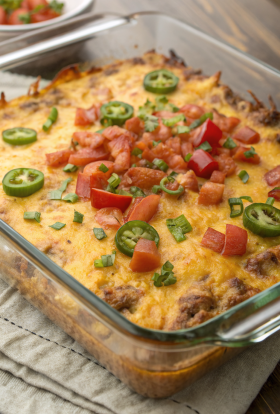 Easy Burrito Casserole Recipe