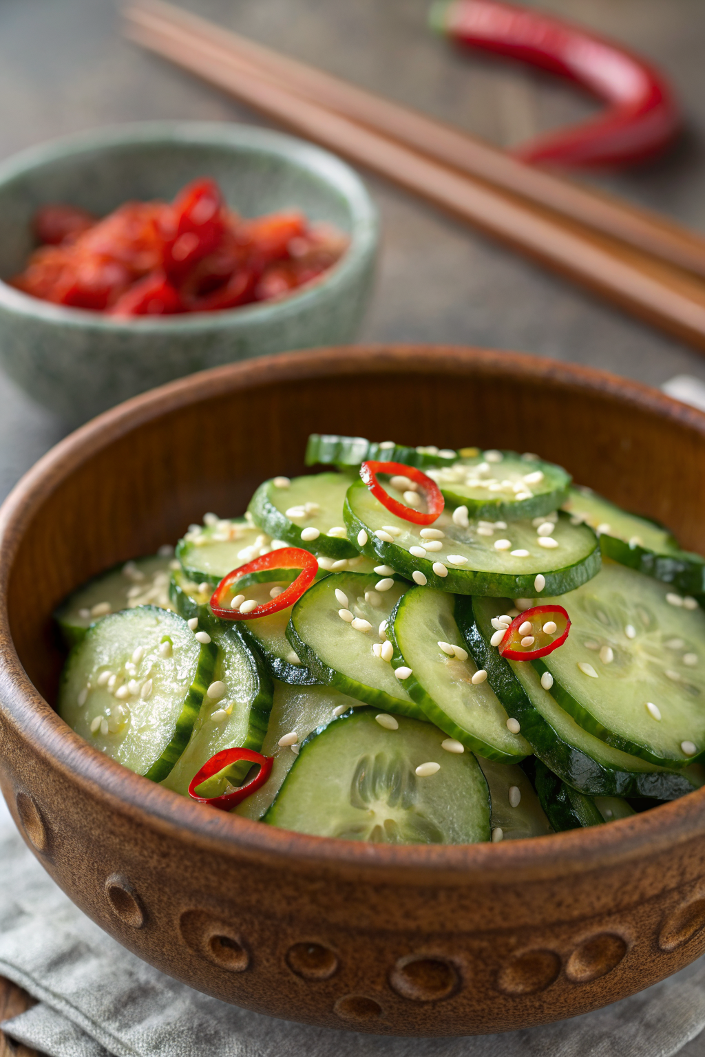 Easy Korean Cucumber Salad Recipe