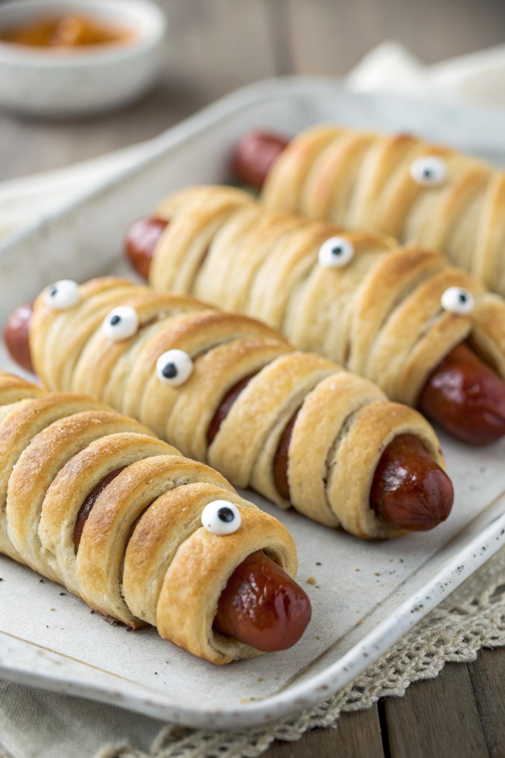 Easy Mummy Hot Dogs Recipe