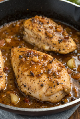 Garlic Butter Baked Chicken Breast Recipe
