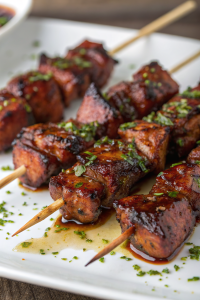 Grilled Thai Coconut Chicken Skewers Recipe